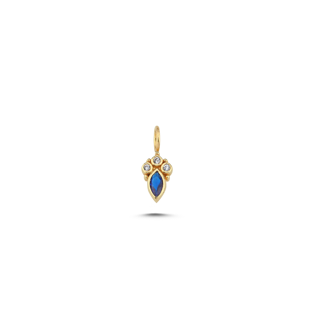 Kraliçe Safir Charm - 1