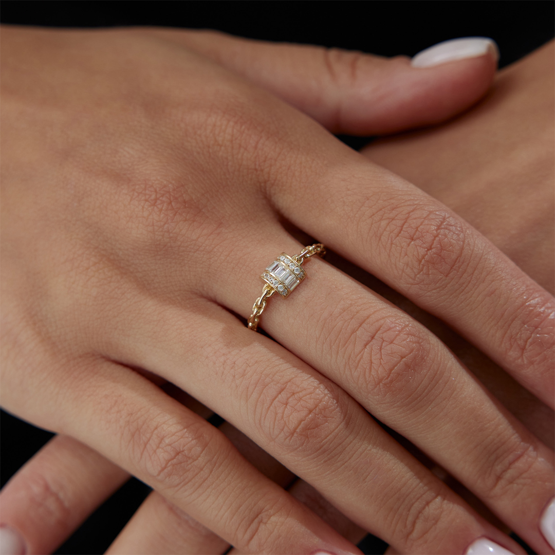 Kubbe Zincir Yüzük - 2