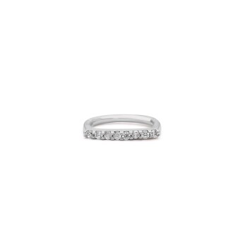 Küçük Oval Kare Taşlı Helix Piercing - Alen