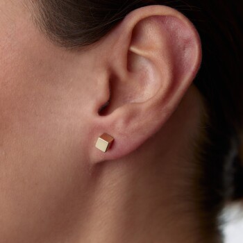 Küp Vidalı Küpe - Özçelik