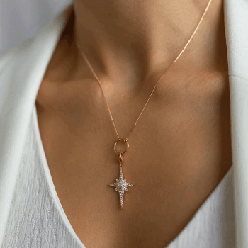 Kutup Yıldızı Chooker Kolye - Alen