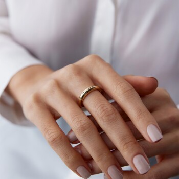 Kutup Yıldızı İşlemeli Yüzük - Rayna (1)