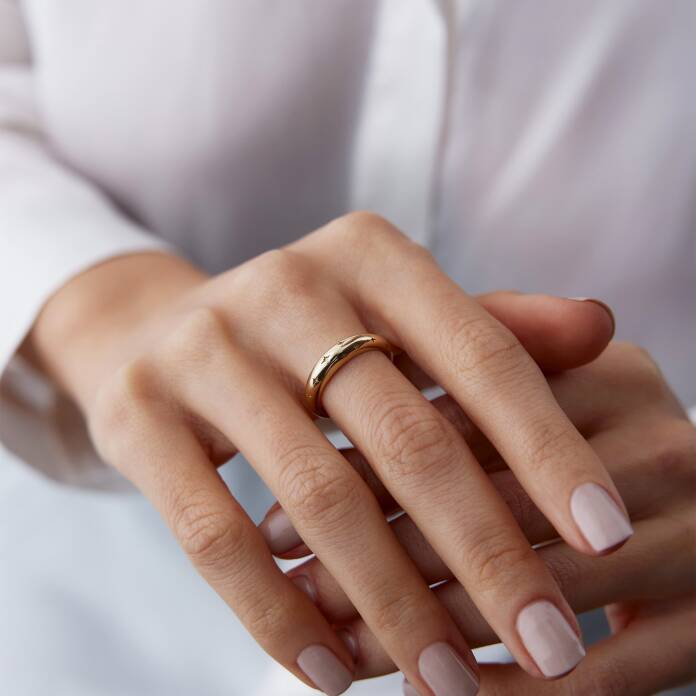 Kutup Yıldızı İşlemeli Yüzük - 2