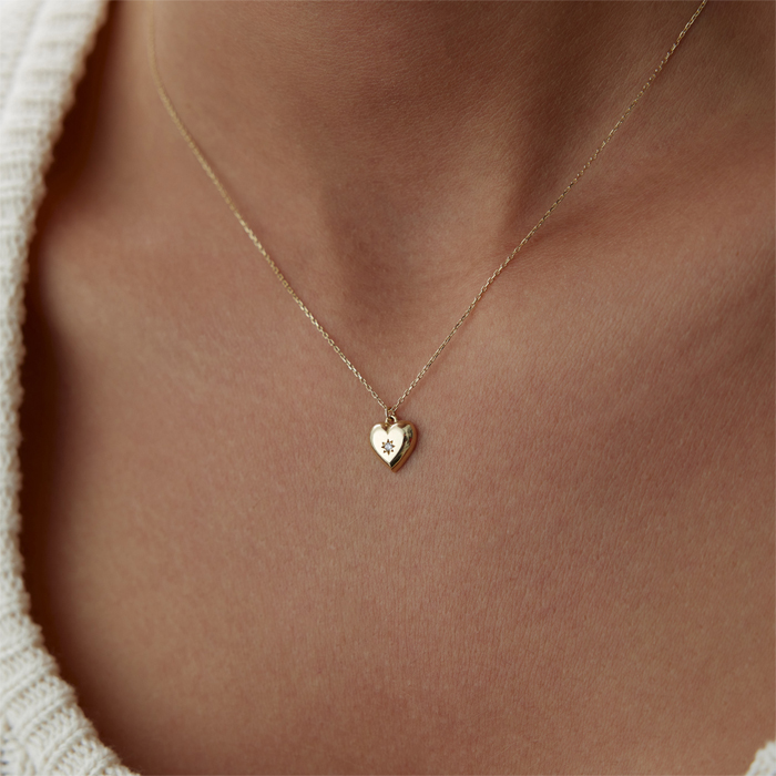 Kutup Yıldızı Kalp Kolye - Ali Altınbas (1)