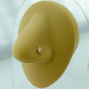 Kutup Yıldızı Motifli Altın Hızma - Dianora (1)