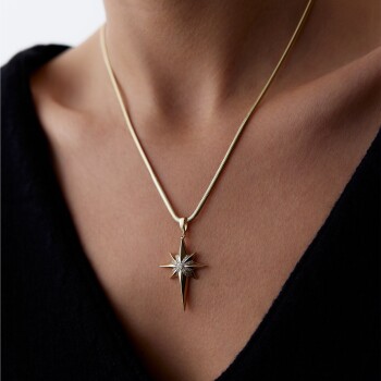 Kutup Yıldızı Şovalye Kolye - Murat Özcan