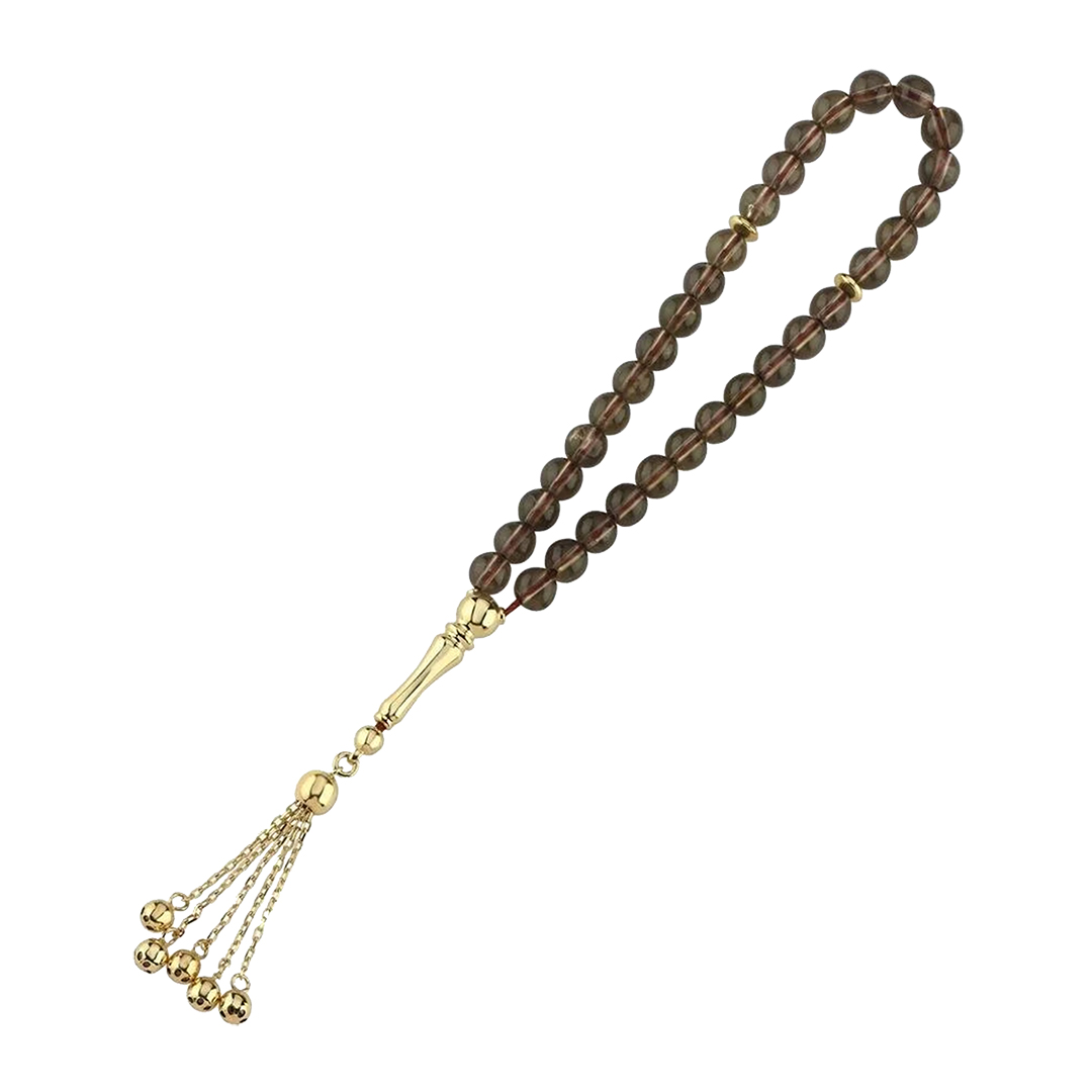 Kuvars Altın Tesbih - 1