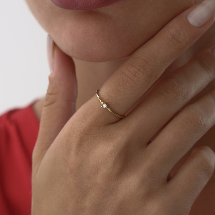 Kuyruklu Tektaş Yüzük - MİST (1)