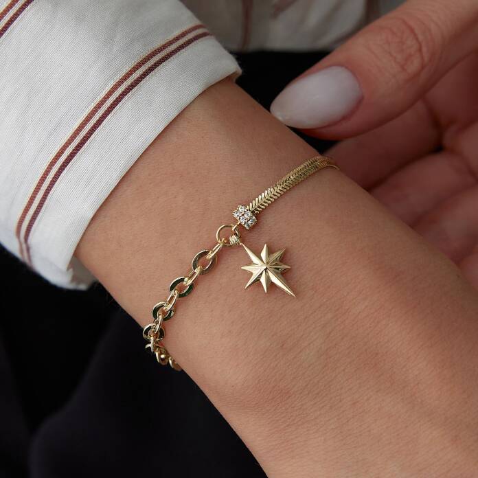 Kuzey Yıldızı Charm Bileklik - 1