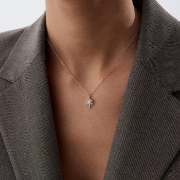 Kuzey Yıldızı Opal Kolye - 3