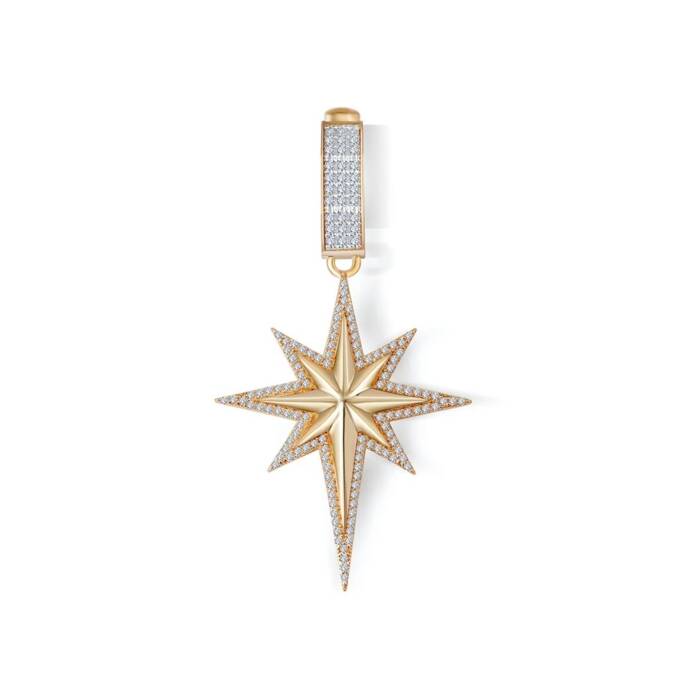 Kuzey Yıldızı Taşlı Charm - 1