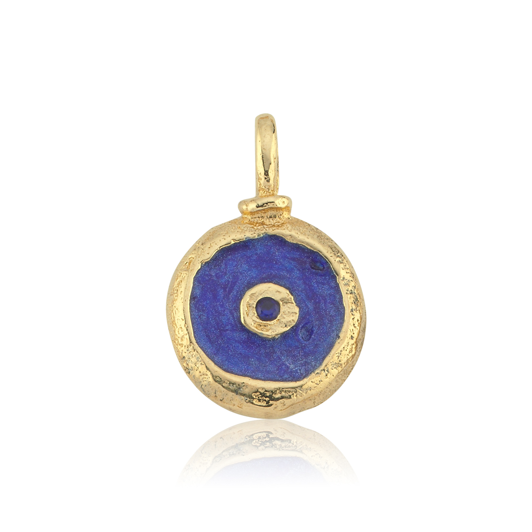 Laci Mineli Göz Kolye Ucu - 1