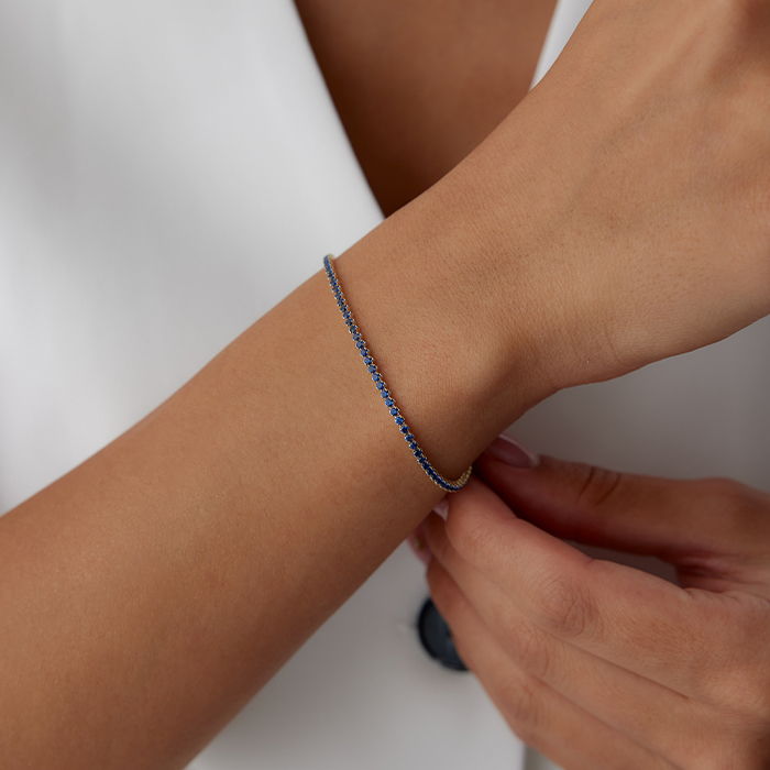 Lacivert Su Yolu Bileklik - Milades (1)