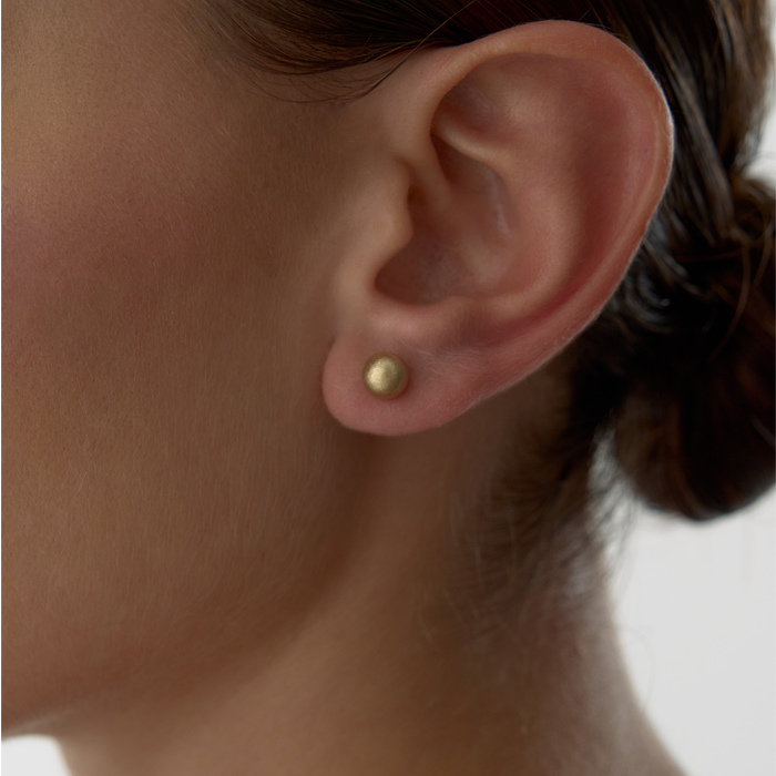 Large Gleam Dot Küpe - Melike (1)