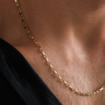 Large Küp Ataç Erkek Zincir - Taç (1)