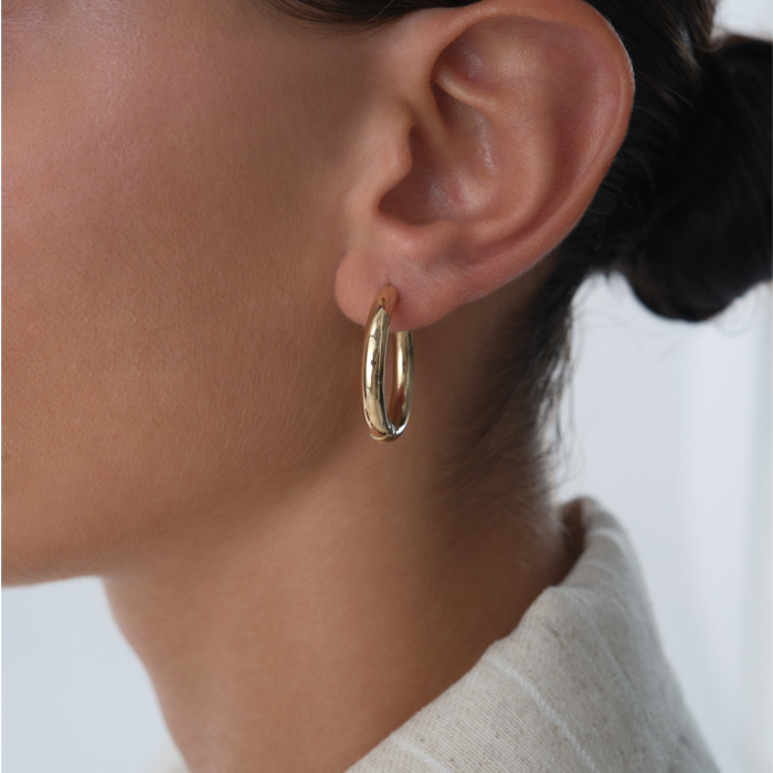 Large Pure Circle Küpe - Tuana (1)