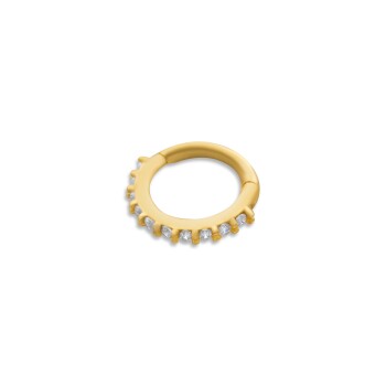 Large Slim Yarım Tur Helix Piercing - Alen