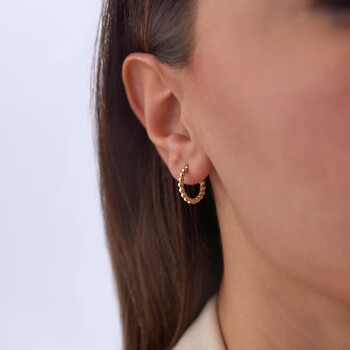 Large Tamtur Ball Küpe - CNR