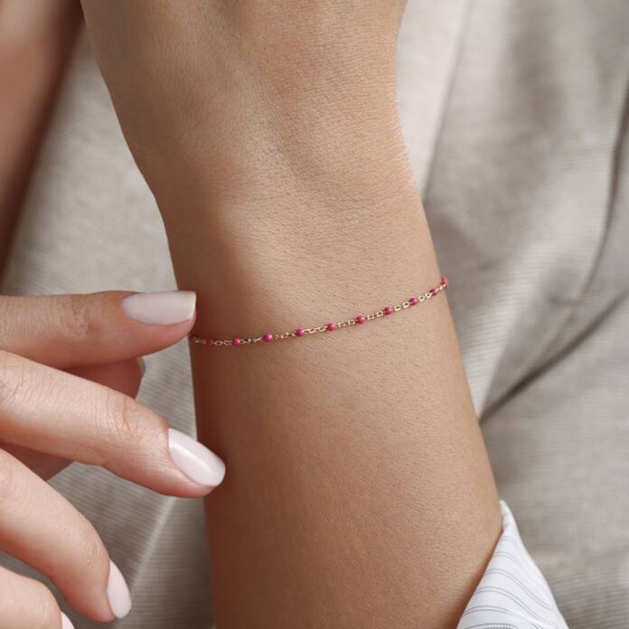 Lila Straf Bileklik - 3