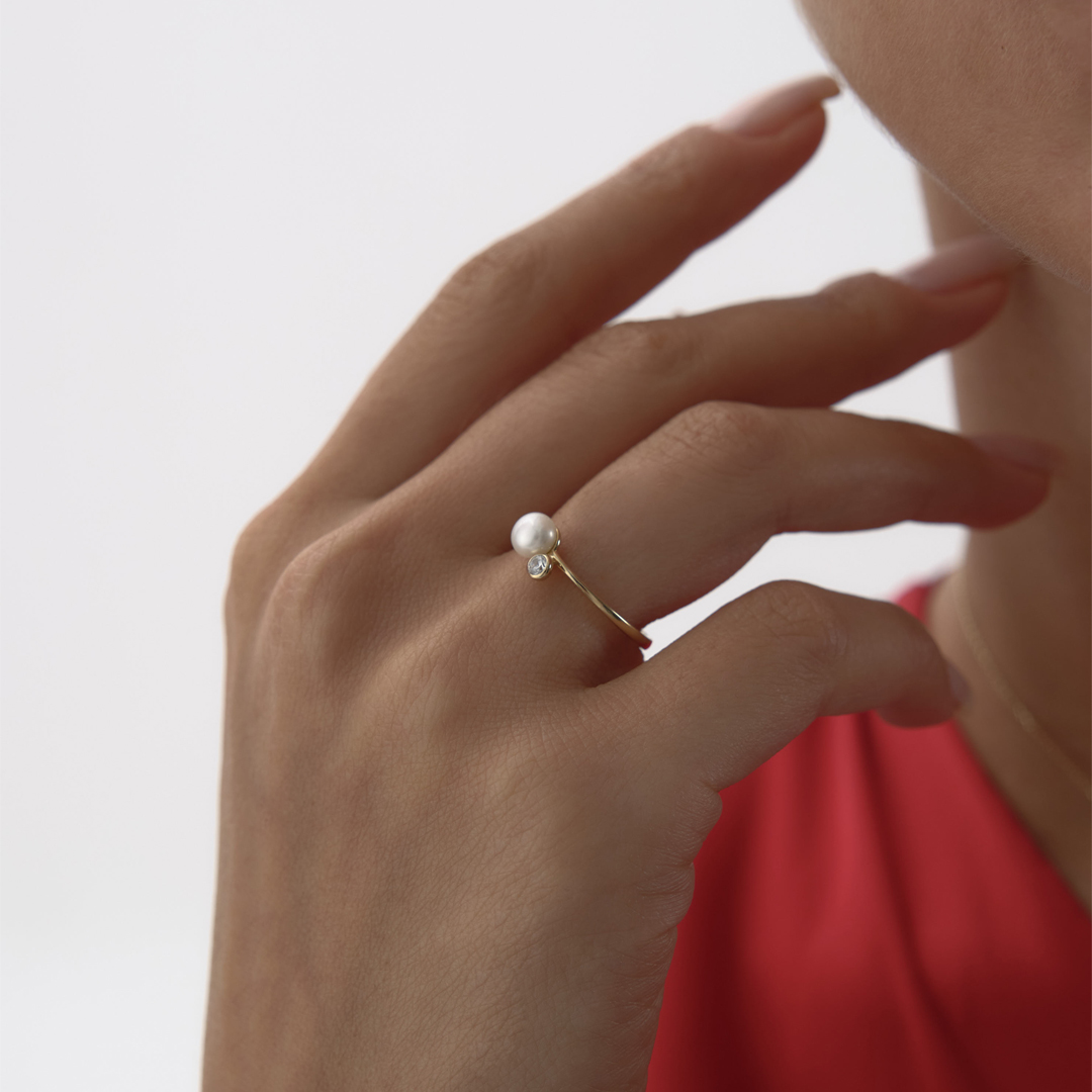 Lily İnci Yüzük - 2