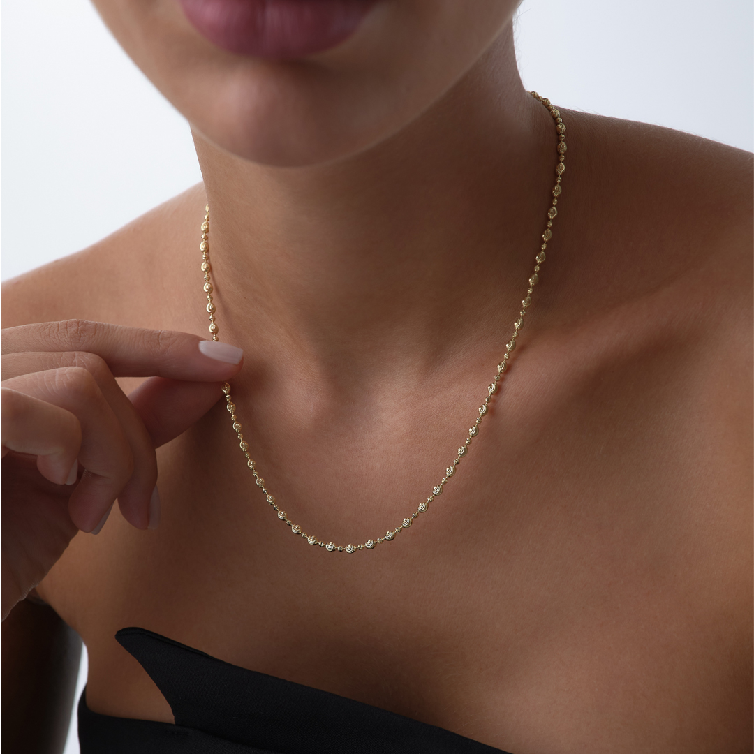 Line Ball Zincir Kolye - 3