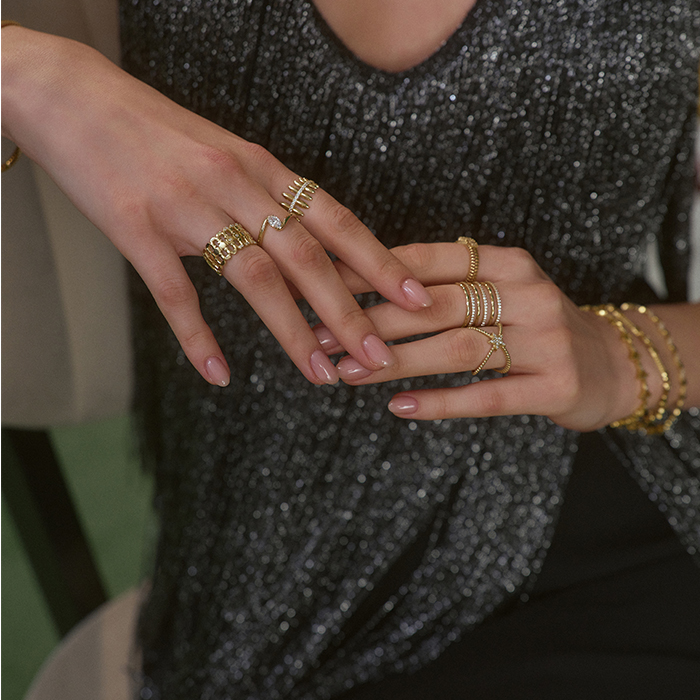 Line Kaburga Yüzük - 5