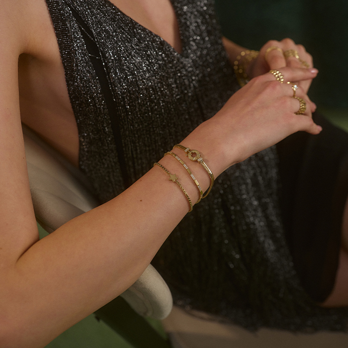 Linea Chocolate Bileklik - Dilmener (1)