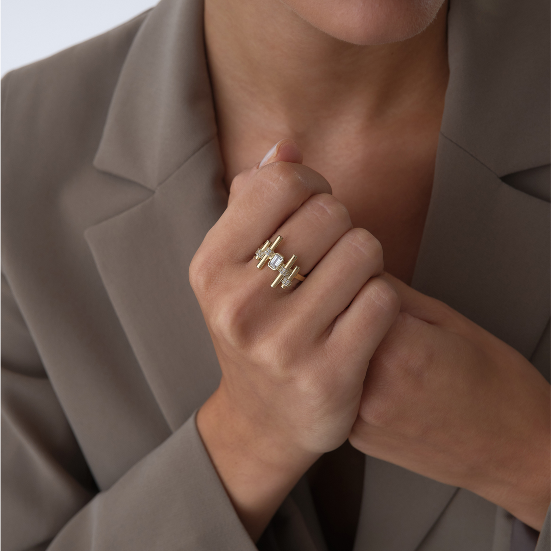 Linear Stick Yüzük - 1