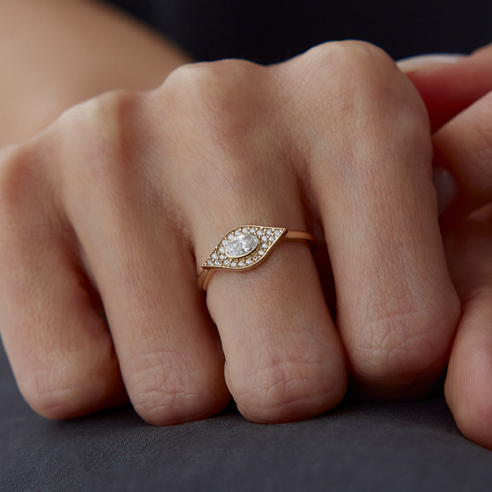 Loop Eye Yüzük - Simoro