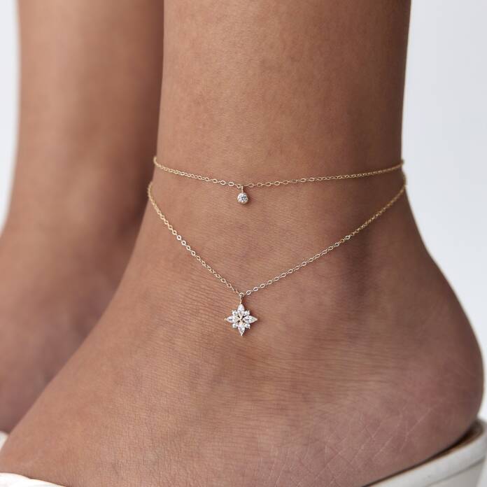 Lotus Ve Tektaşlı Halhal - 2