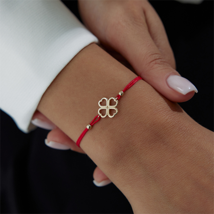 Love Flower İp Bileklik - Koçak