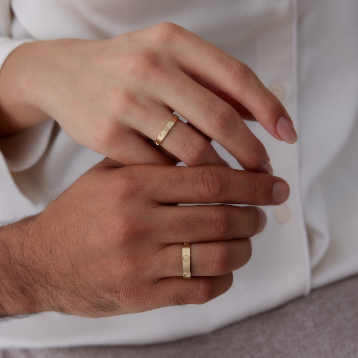 Love Mat Çift Alyans - Tülay Alyans