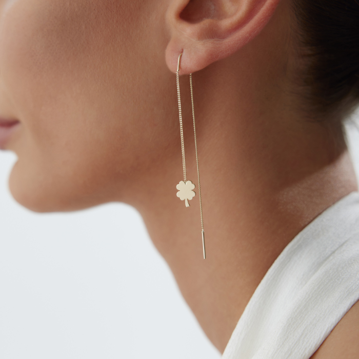 Love Yonca Sallantılı Küpe - Rayna