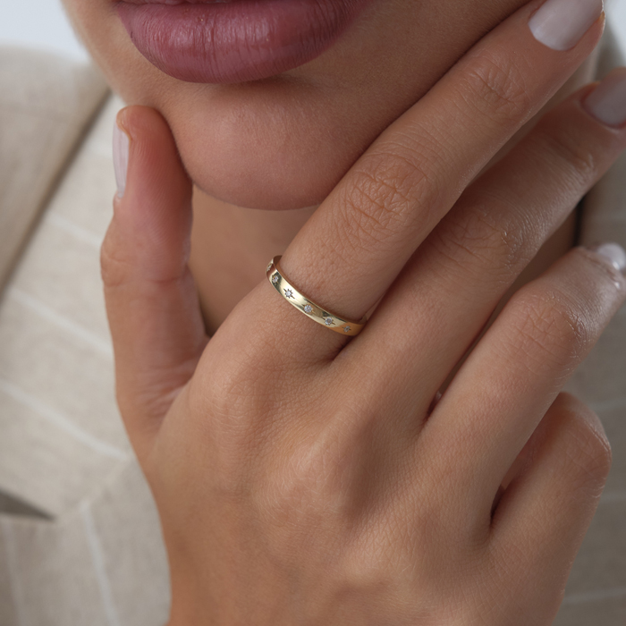 Lumina Taşlı Yüzük - Simoro