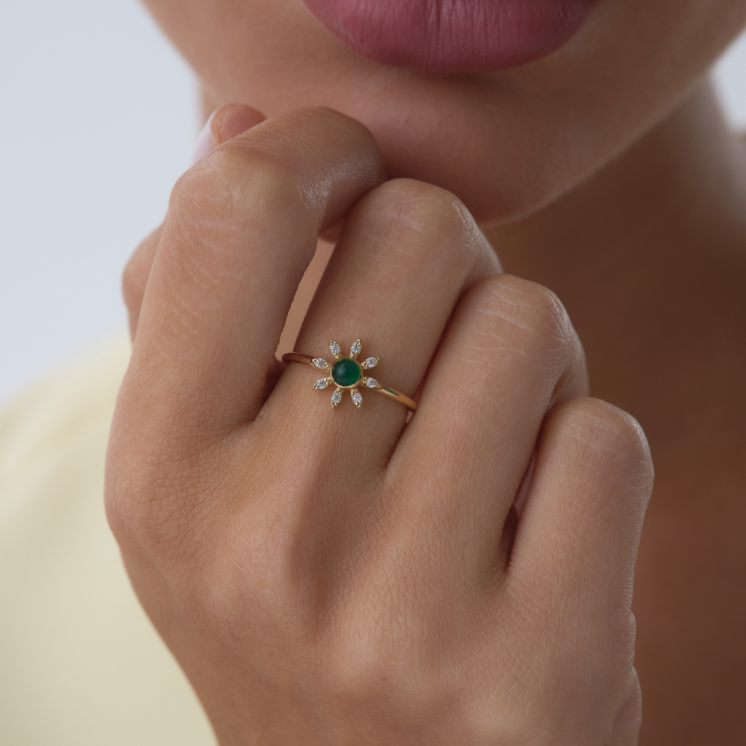 Lumis Green Yüzük - 1