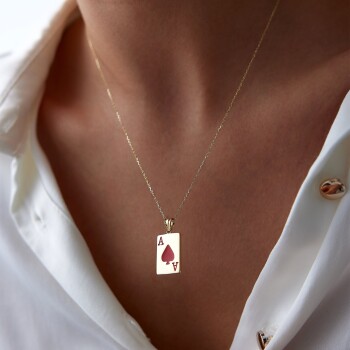 Maça As Kolye - Ador (1)