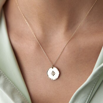 Madalyon Kutup Yıldızı Kolye - Gökhan Bera (1)