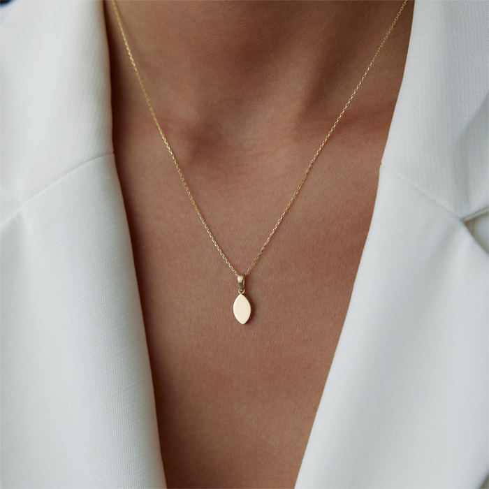 Markiz Plaka Kolye - Koçak