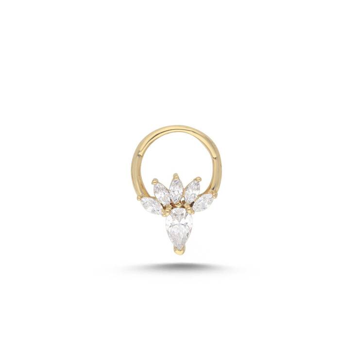 Markiz Taş Pençe Helix Piercing - 1