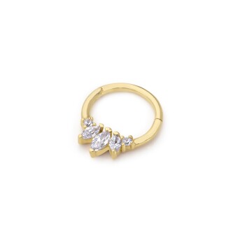Markiz Taşlı Helix Piercing - Alen