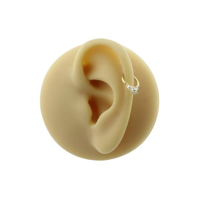 Markiz Taşlı Kelebek Helix Piercing - 3