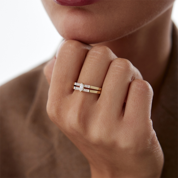 Markız Twin Yüzük - Özer