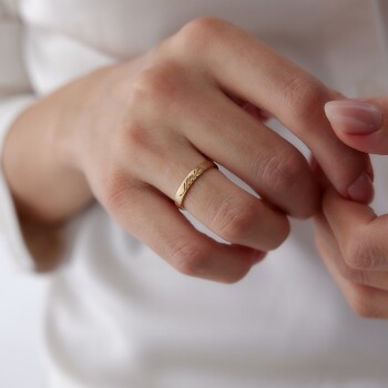 Mat Botanik Kadın Alyans - Tülay Alyans (1)