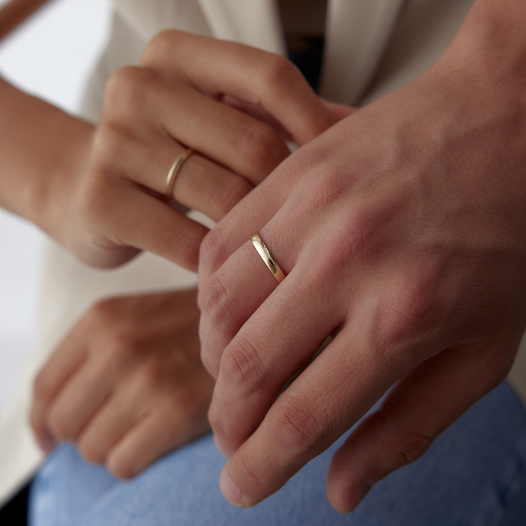 Mat Roof Çift Alyans - 2