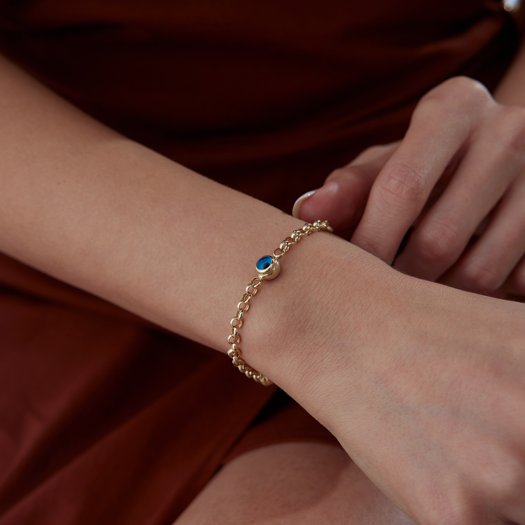 Mavi Boncuk Göz Bileklik - 3