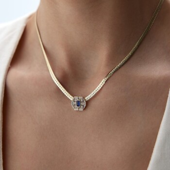 Mavi Hera Kolye - Rayna