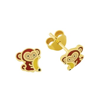 Maymun Çocuk Küpesi - Melike