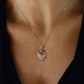 Medium Aslan Kolye - Rayna