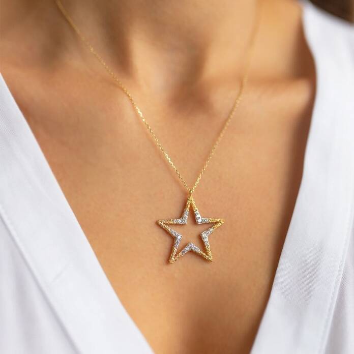 Medium Bright Yıldız Kolye - 1