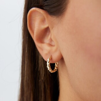 Medium Burgu Küpe - Durin